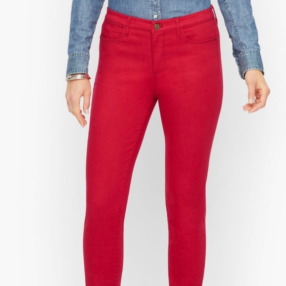 NWOT Wet Seal women’s Red color jeans. Size: S - Picture 1 of 7